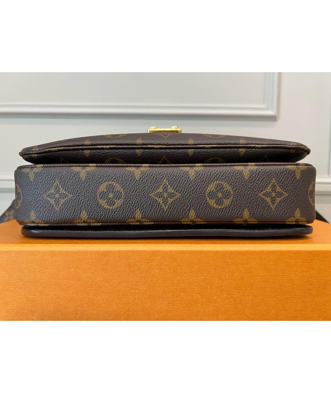 LOUIS VUITTON Коричневая сумка через плечо, фото 5