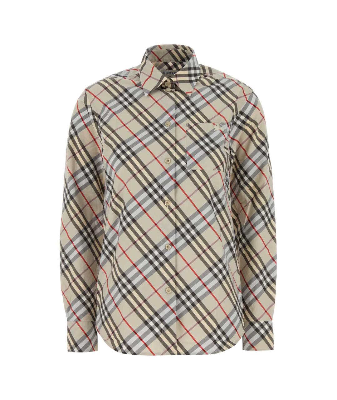 BURBERRY Мульти хлопковая рубашка, фото 1