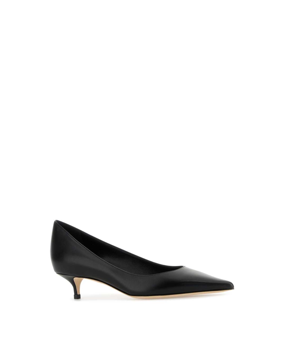 JIMMY CHOO Черные кожаные туфли, фото 2