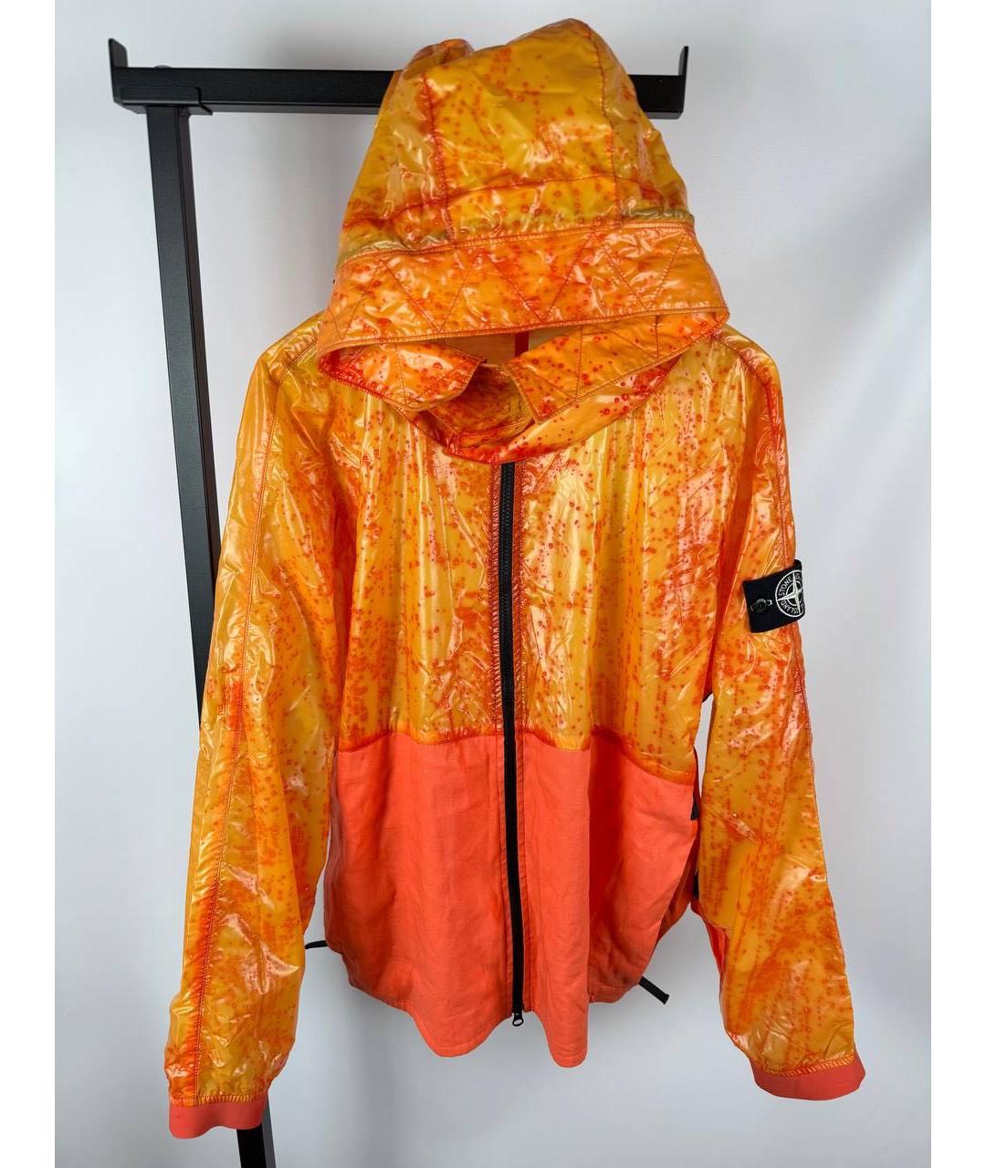 STONE ISLAND Оранжевая куртка, фото 8