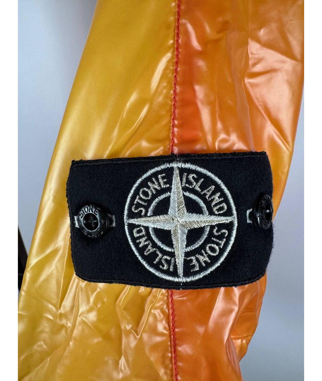 STONE ISLAND Оранжевая куртка, фото 7
