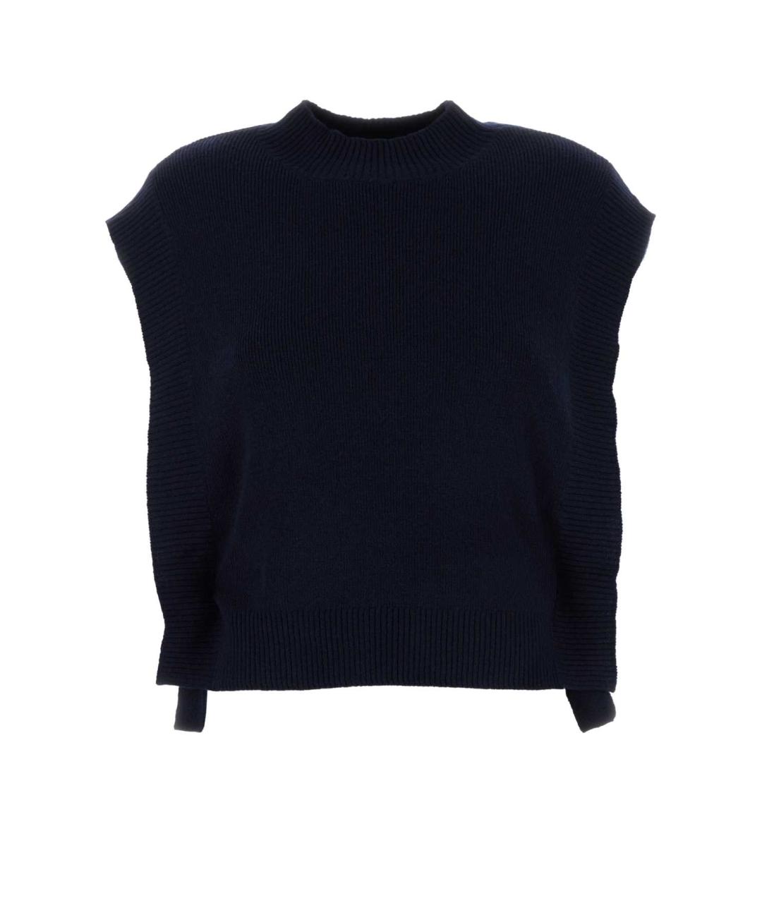 A.P.C. Синяя шерстяная жилетка, фото 1