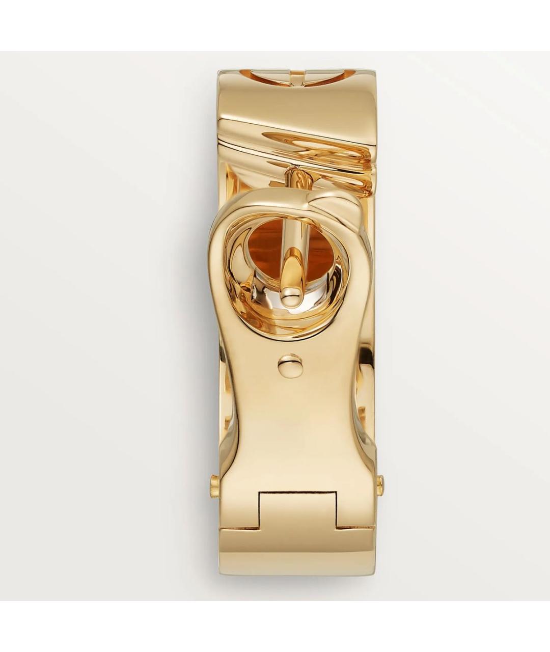 CARTIER Золотые серьги из желтого золота, фото 3