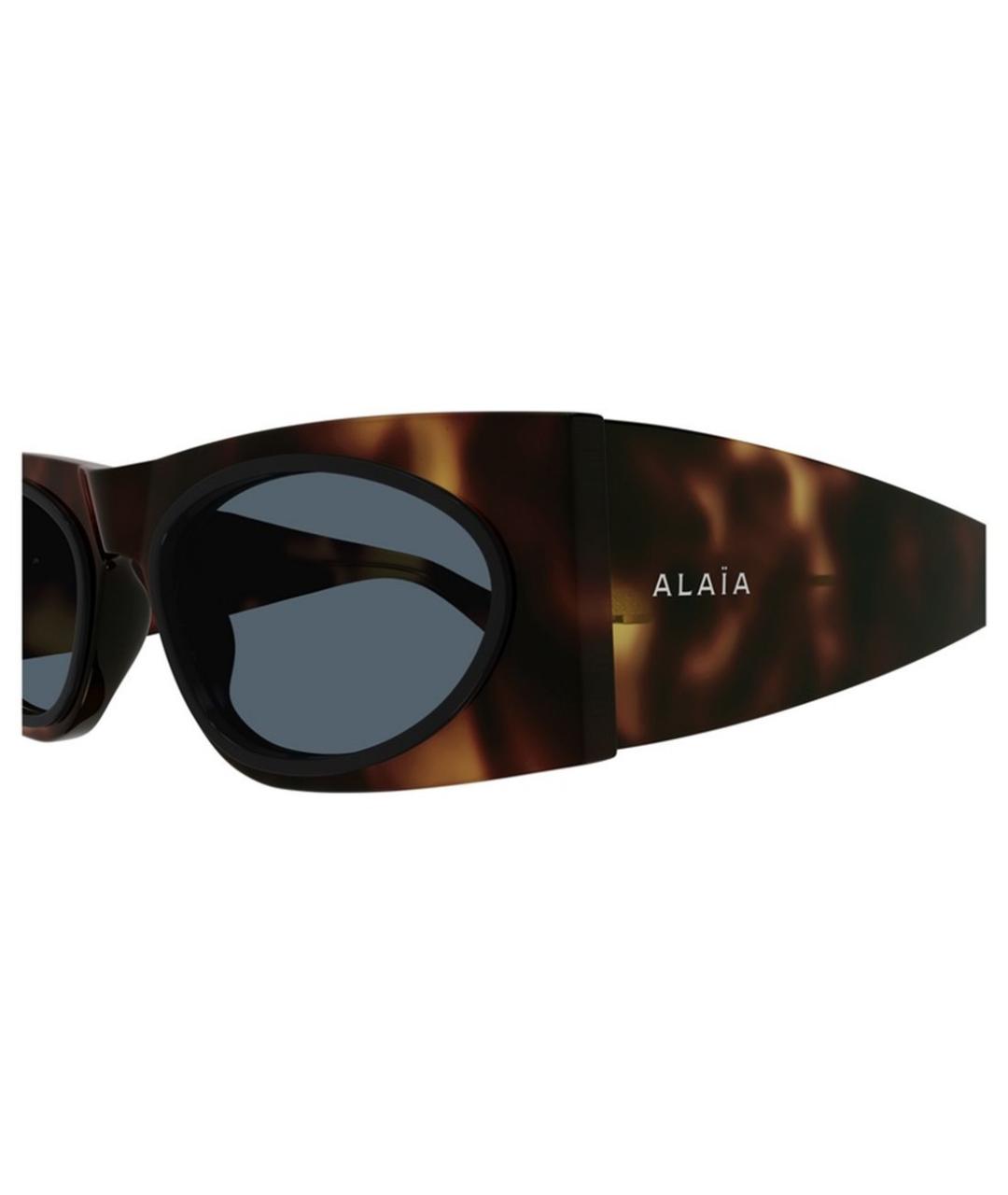 ALAIA Коричневые солнцезащитные очки, фото 3