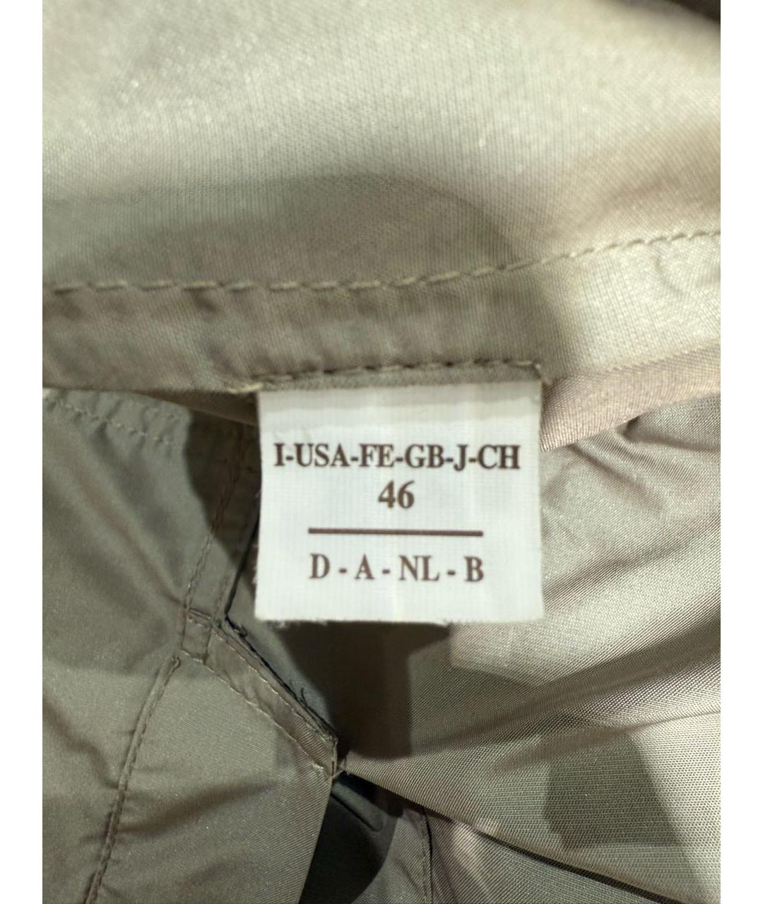 BRUNELLO CUCINELLI Хаки куртка, фото 6