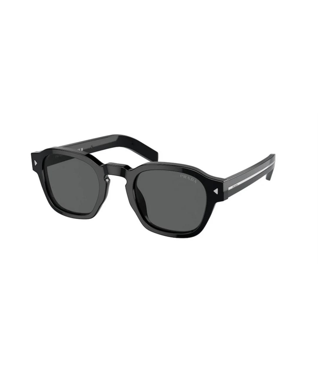 PRADA Черные солнцезащитные очки, фото 1