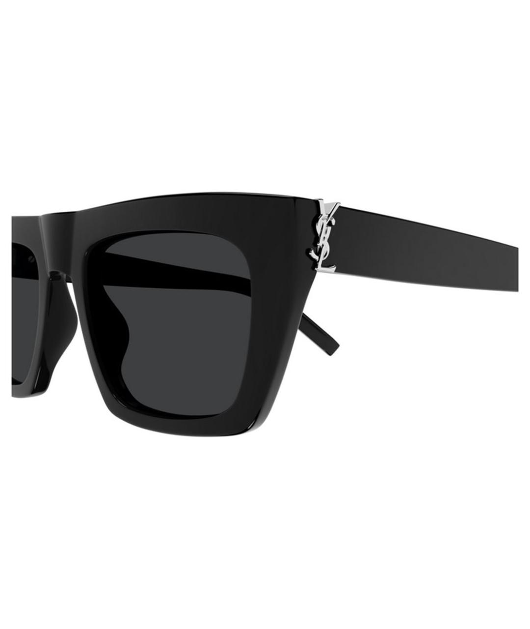 SAINT LAURENT Черные солнцезащитные очки, фото 3