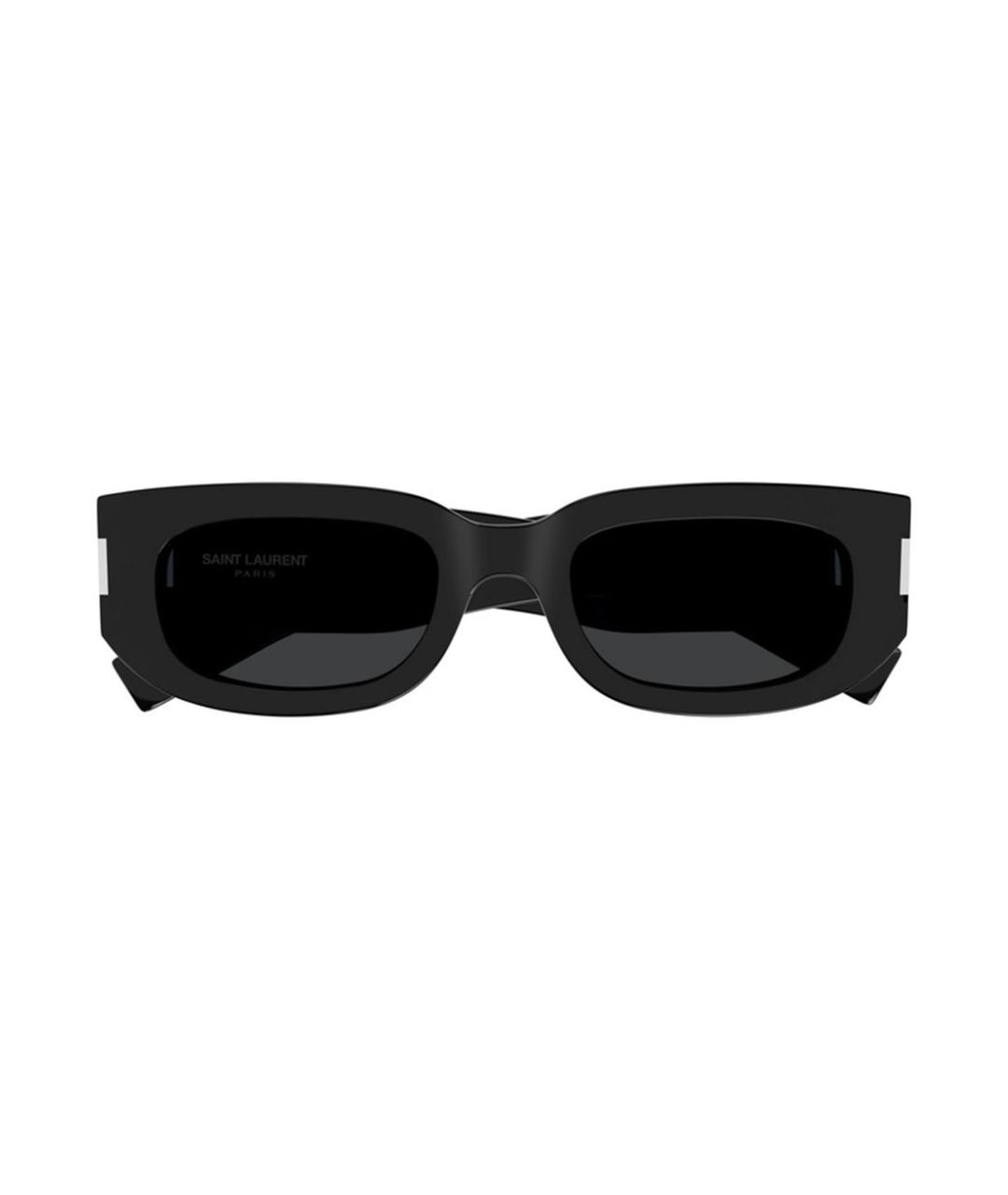 SAINT LAURENT Черные солнцезащитные очки, фото 2