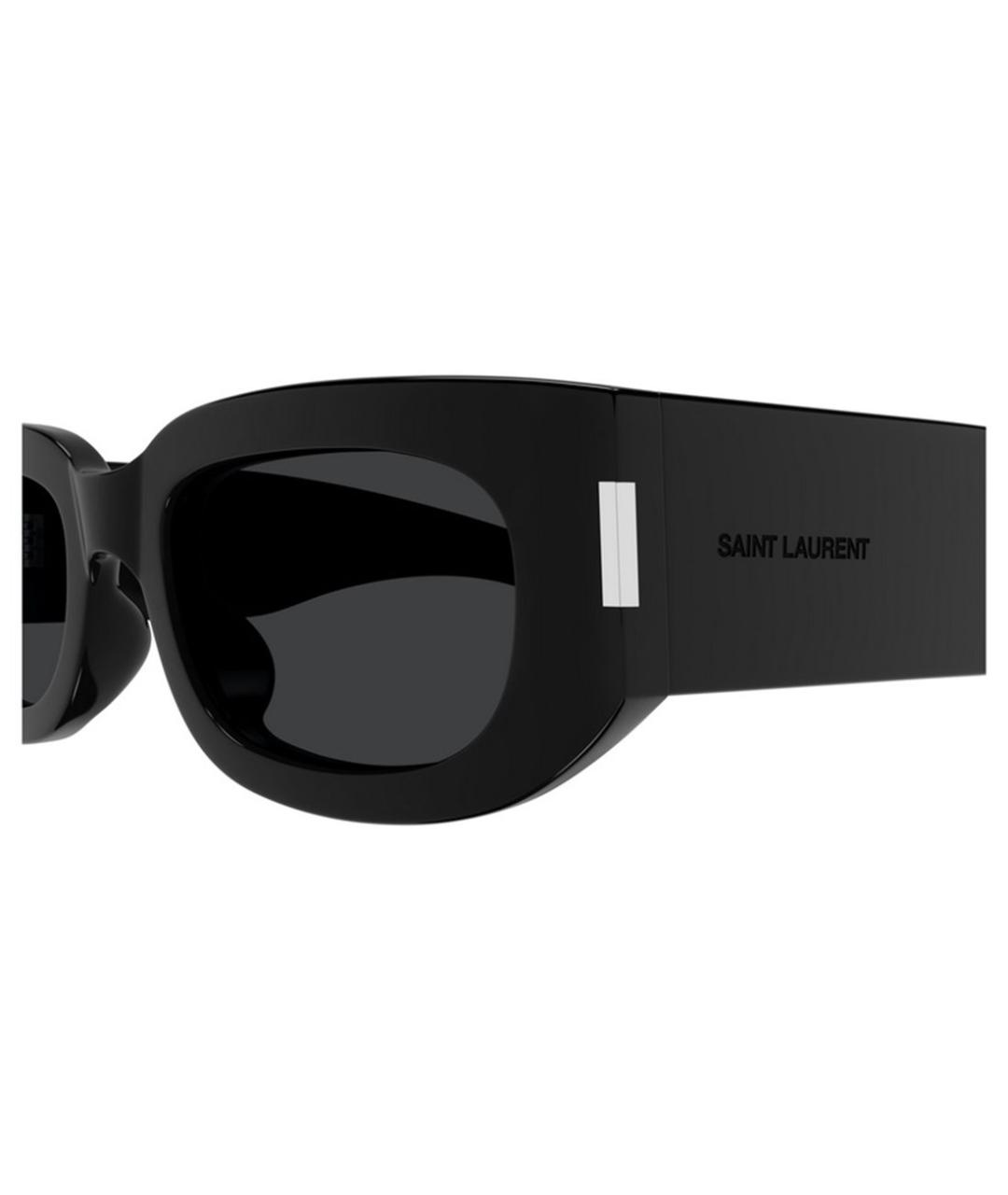 SAINT LAURENT Черные солнцезащитные очки, фото 3