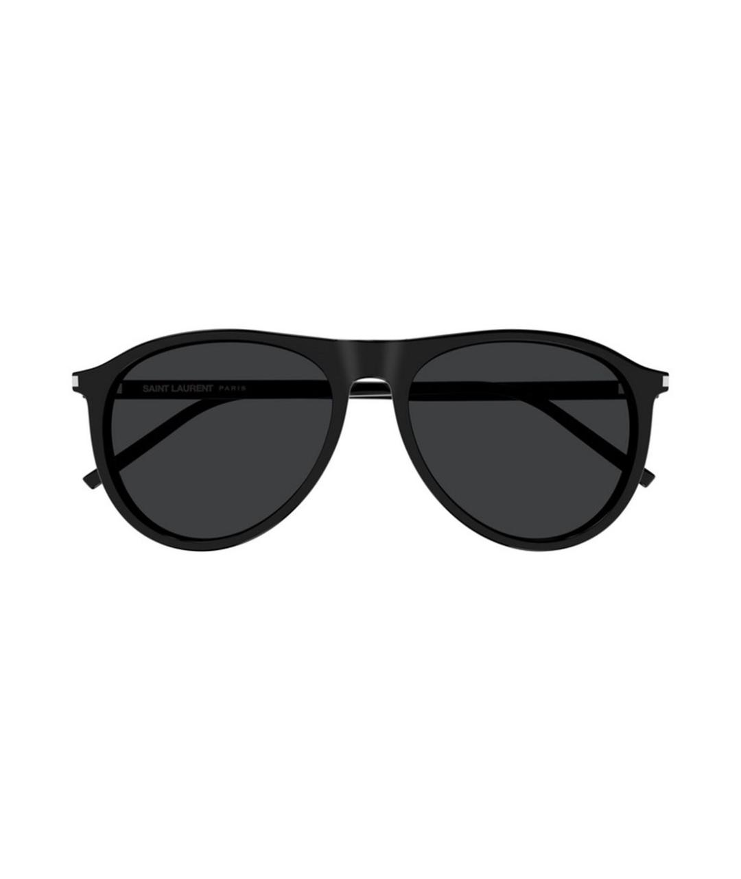 SAINT LAURENT Черные солнцезащитные очки, фото 2