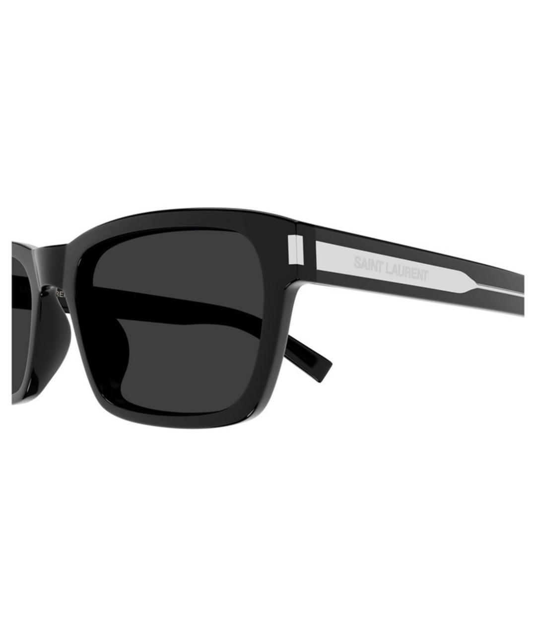 SAINT LAURENT Черные солнцезащитные очки, фото 3