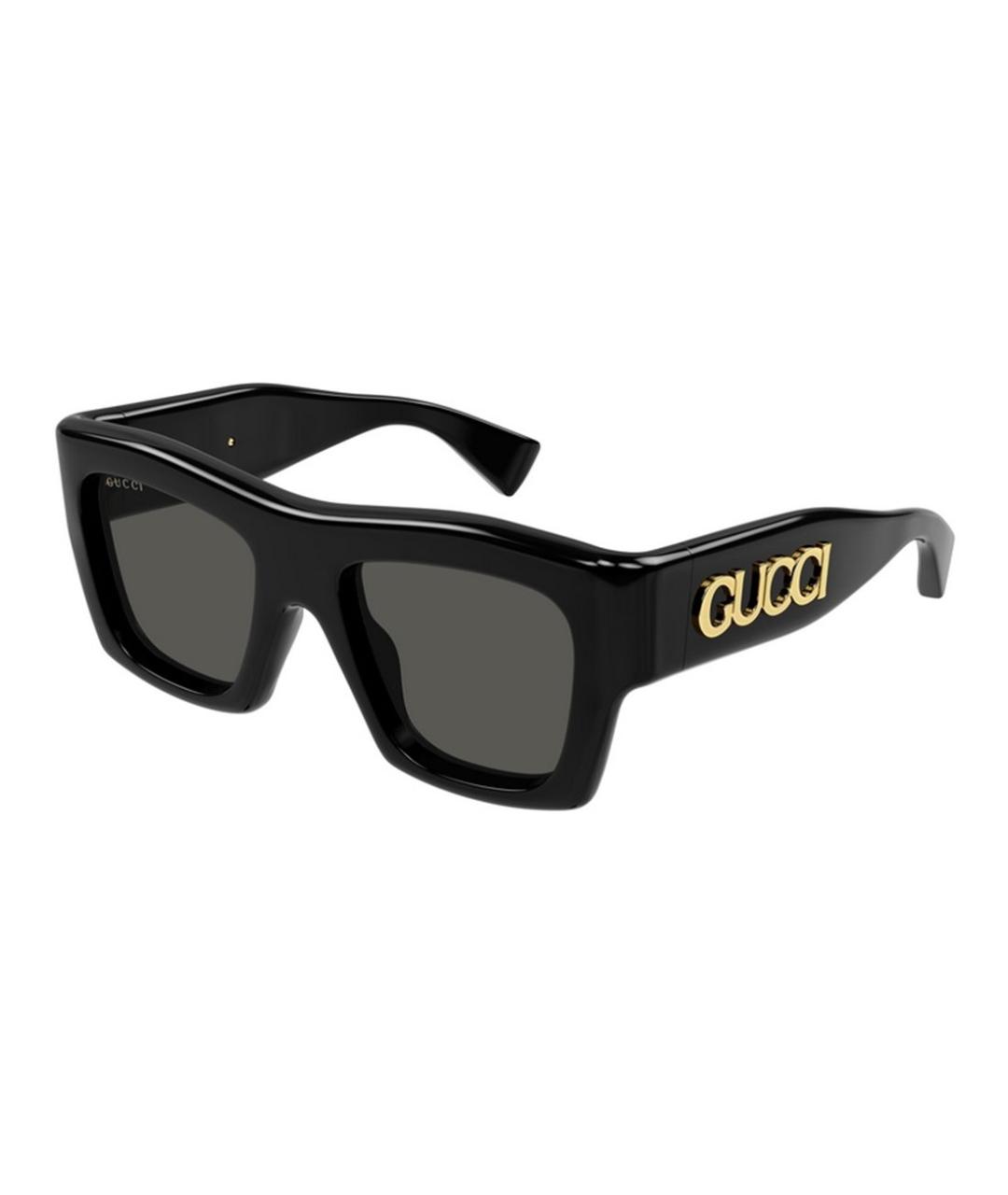 GUCCI Черные солнцезащитные очки, фото 1