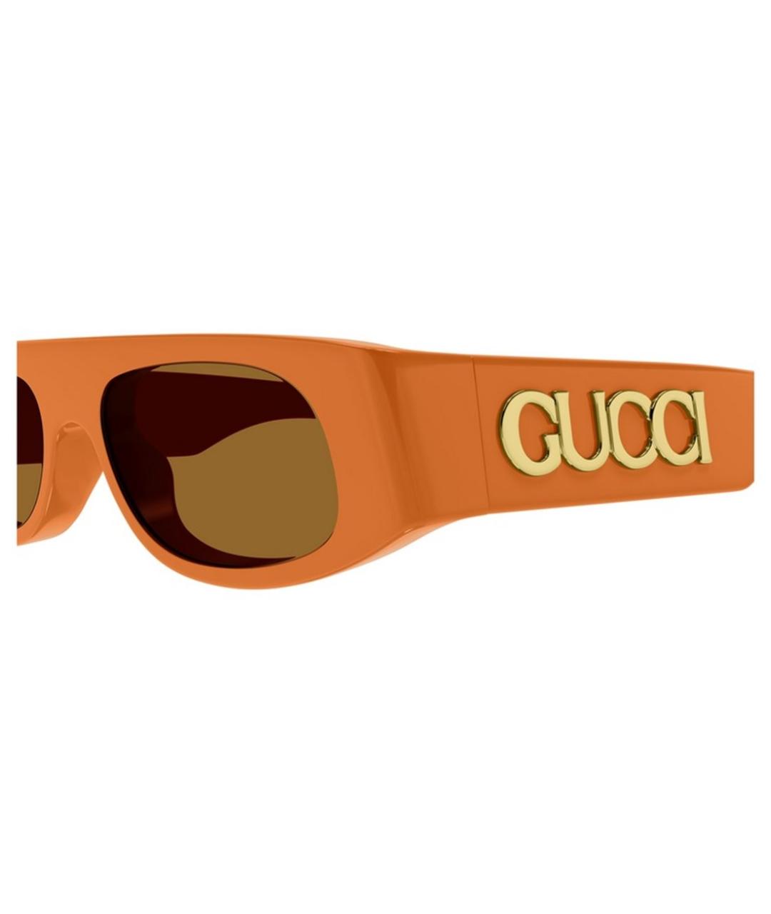 GUCCI Оранжевое солнцезащитные очки, фото 3