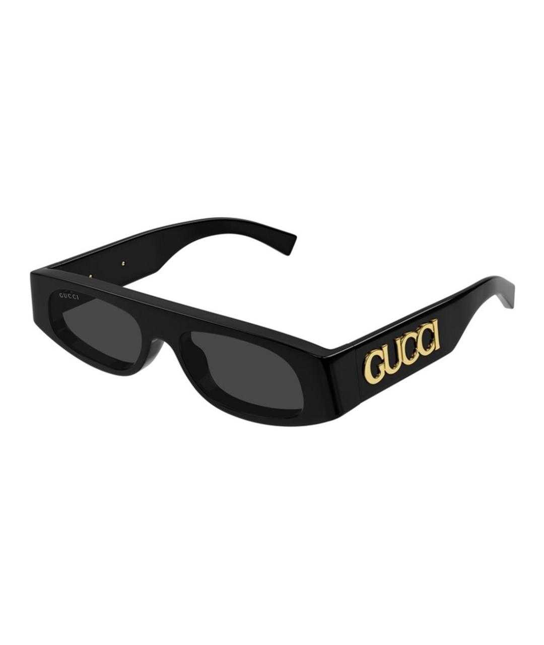 GUCCI Черные солнцезащитные очки, фото 1