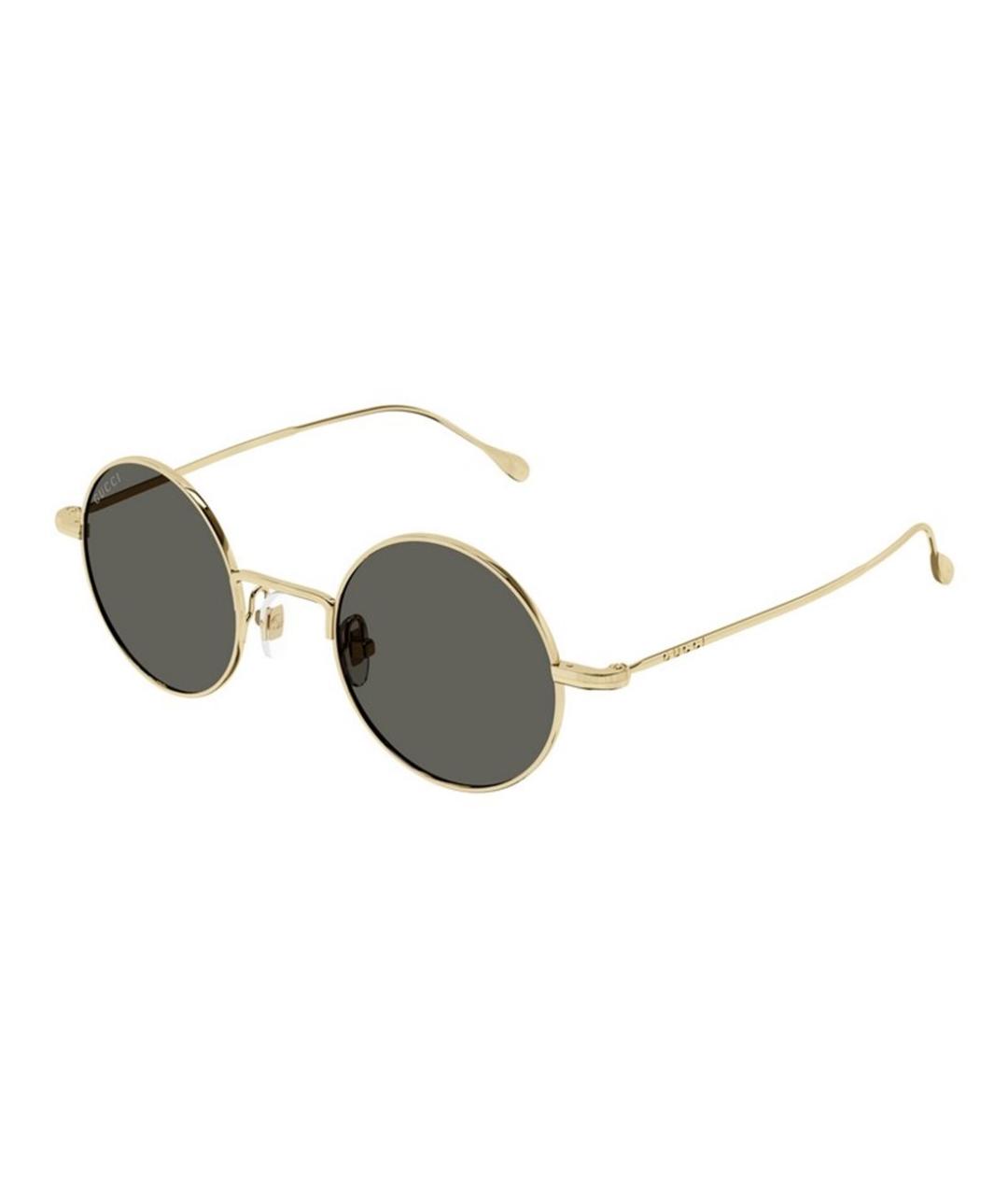 GUCCI Золотые солнцезащитные очки, фото 1