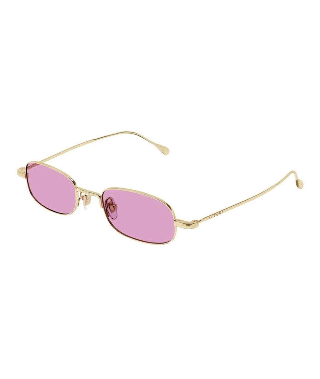 GUCCI Золотые солнцезащитные очки, фото 1