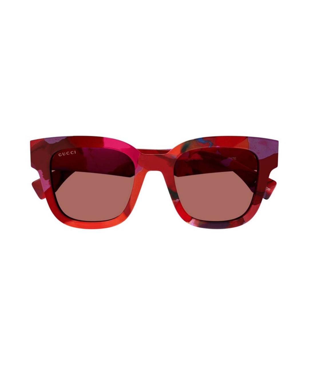 GUCCI Красные солнцезащитные очки, фото 2