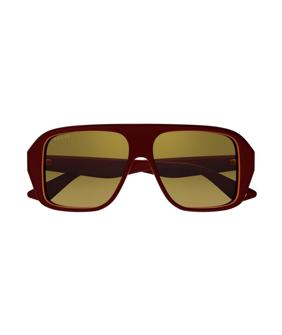 GUCCI Красные солнцезащитные очки, фото 2