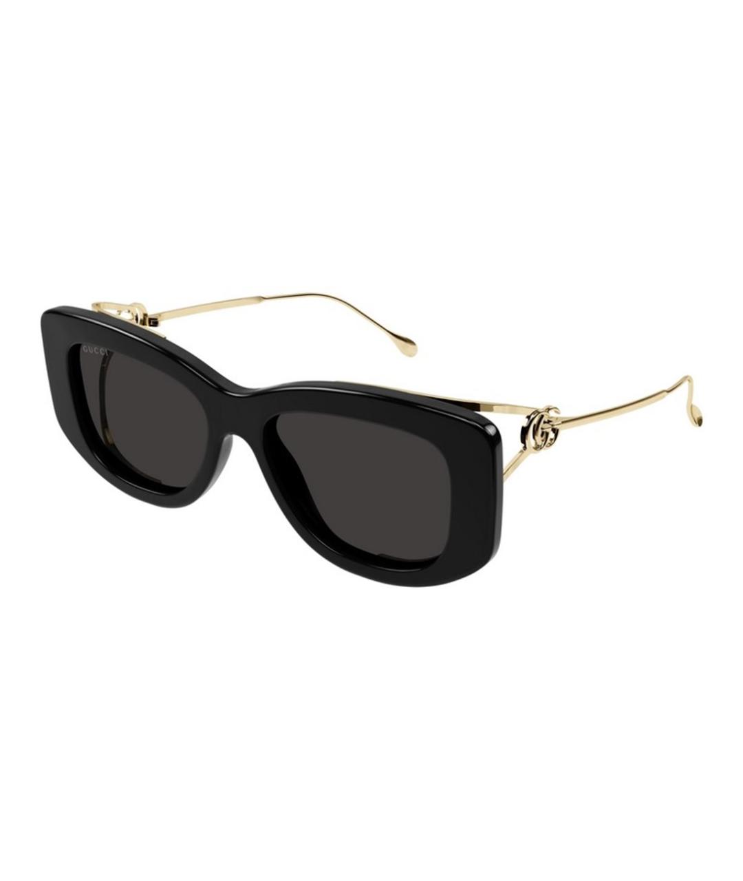 GUCCI Черные солнцезащитные очки, фото 1