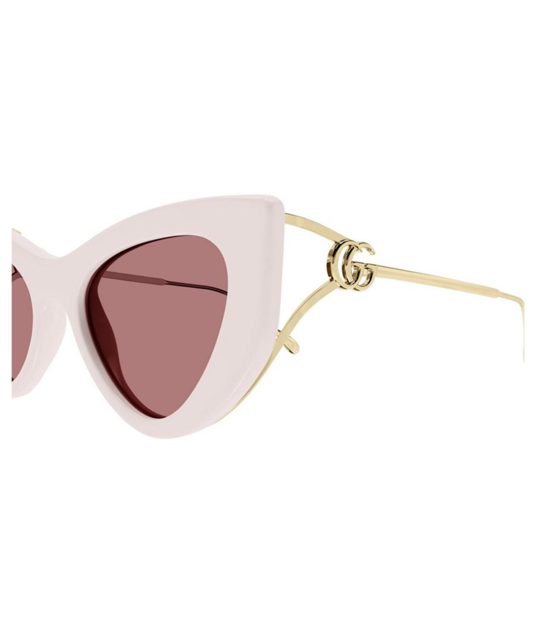 GUCCI Розовые солнцезащитные очки, фото 3