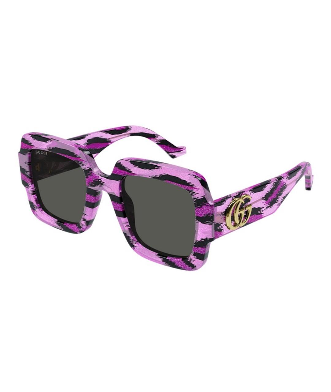 GUCCI Фиолетовые солнцезащитные очки, фото 1