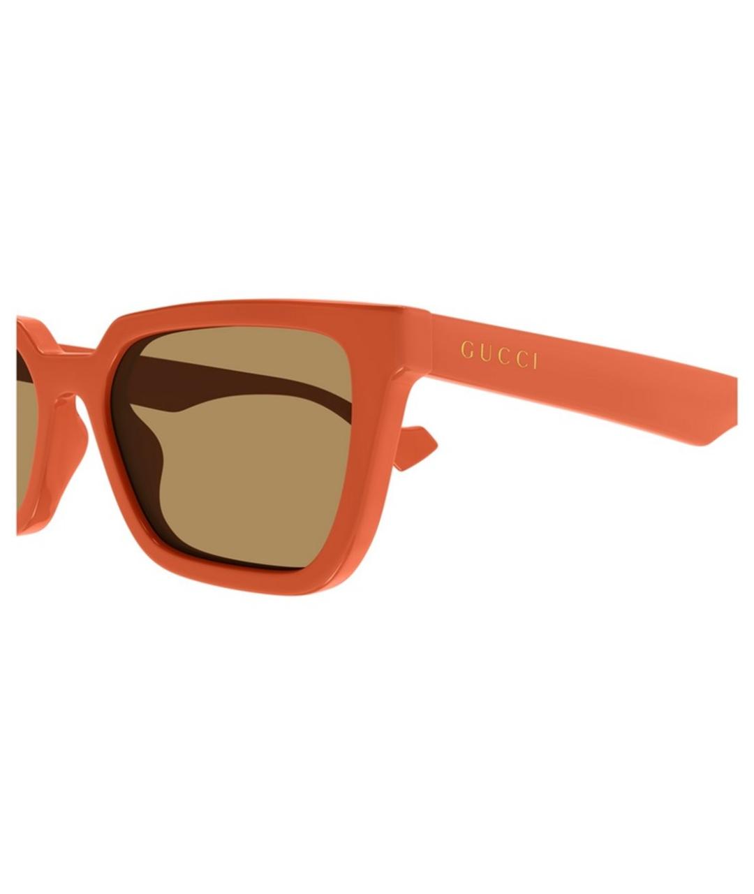 GUCCI Оранжевое солнцезащитные очки, фото 3