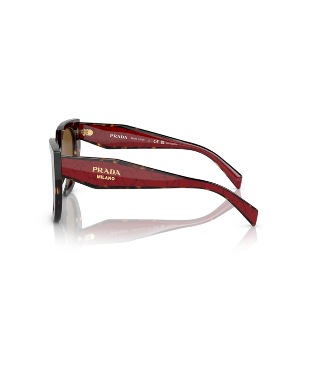 PRADA Мульти пластиковые солнцезащитные очки, фото 2