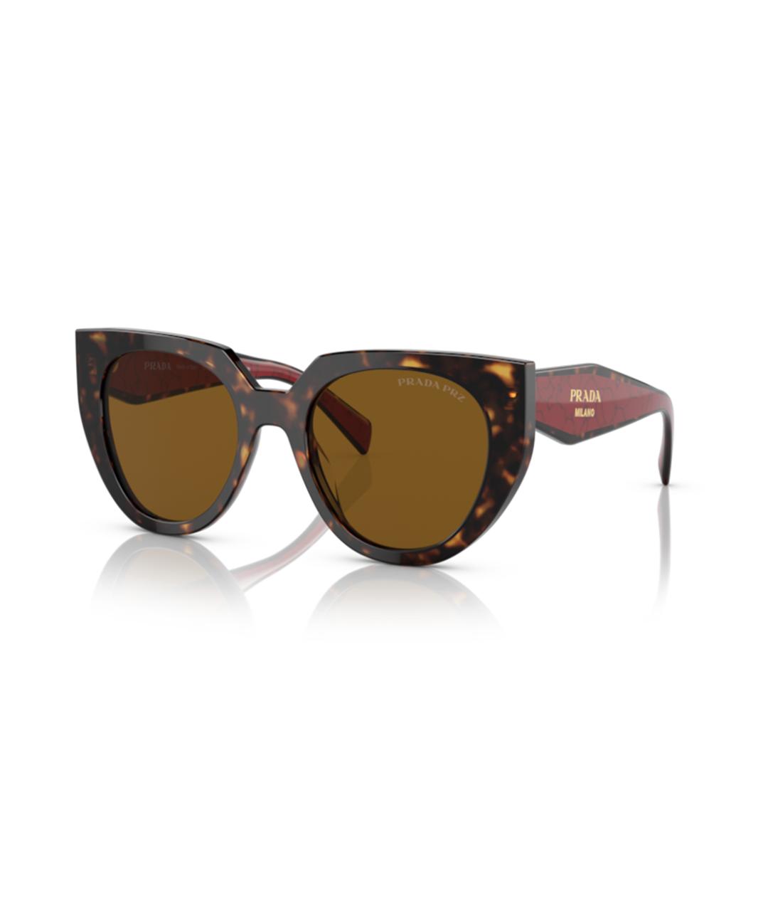 PRADA Мульти пластиковые солнцезащитные очки, фото 1