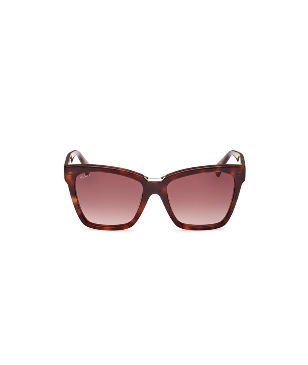 MAX MARA Коричневые солнцезащитные очки, фото 3