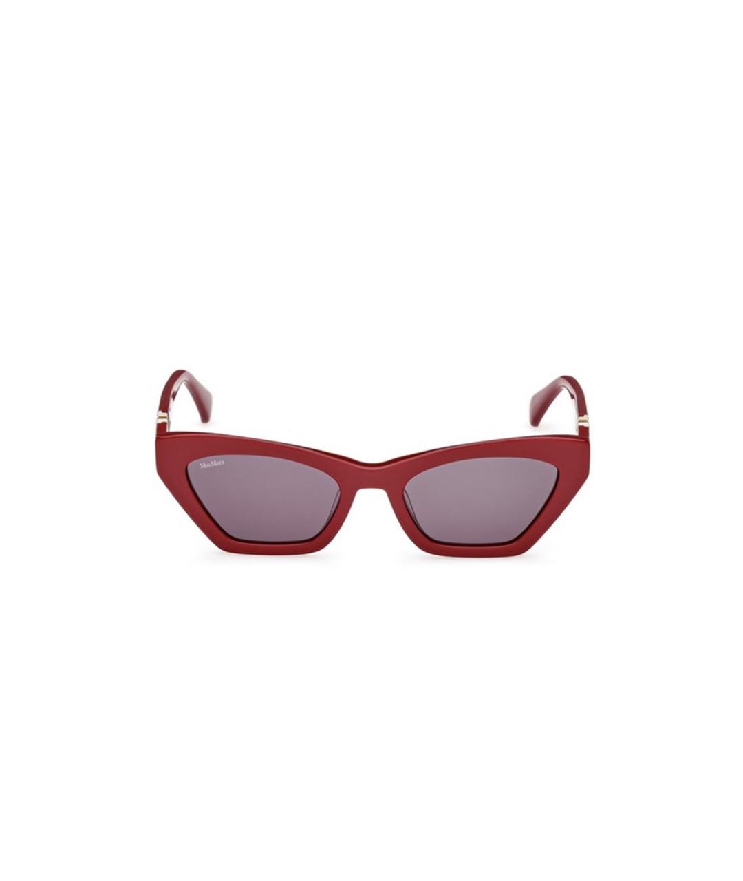 MAX MARA Красные солнцезащитные очки, фото 3
