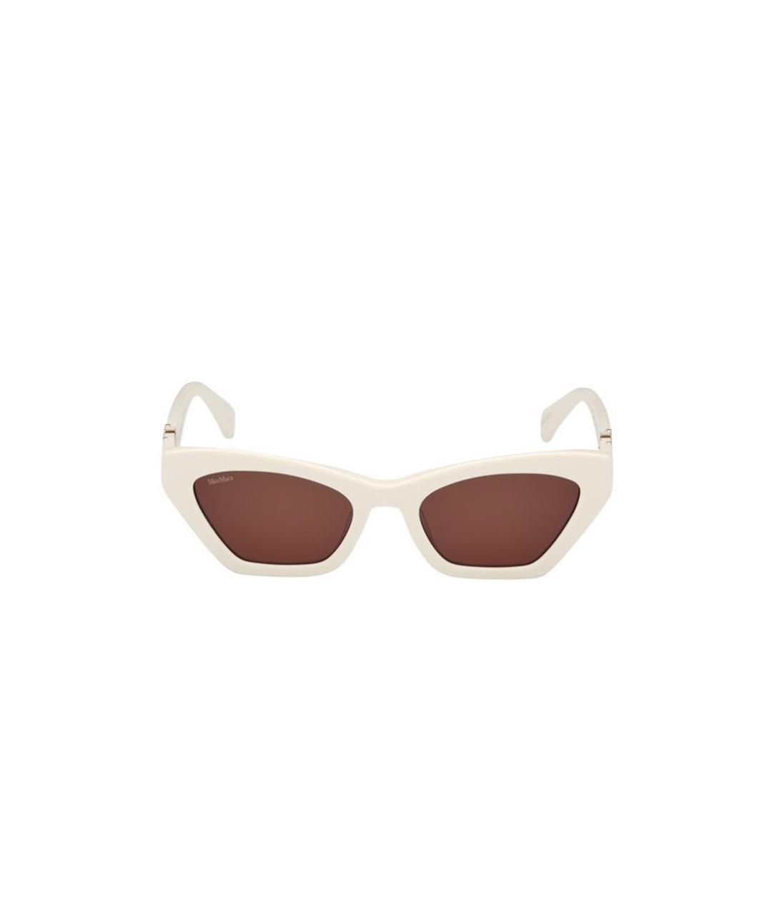 MAX MARA Белые солнцезащитные очки, фото 3