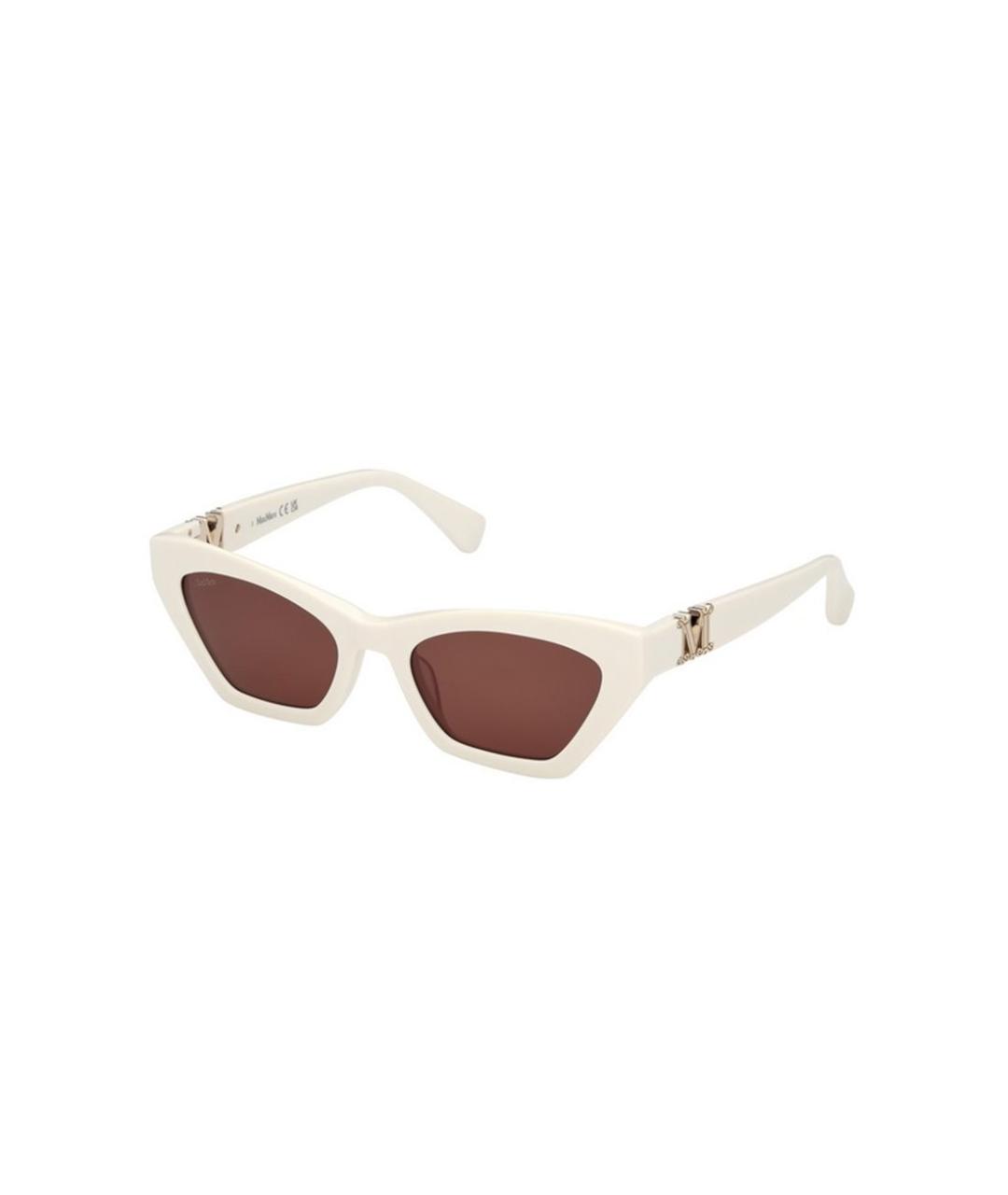 MAX MARA Белые солнцезащитные очки, фото 1