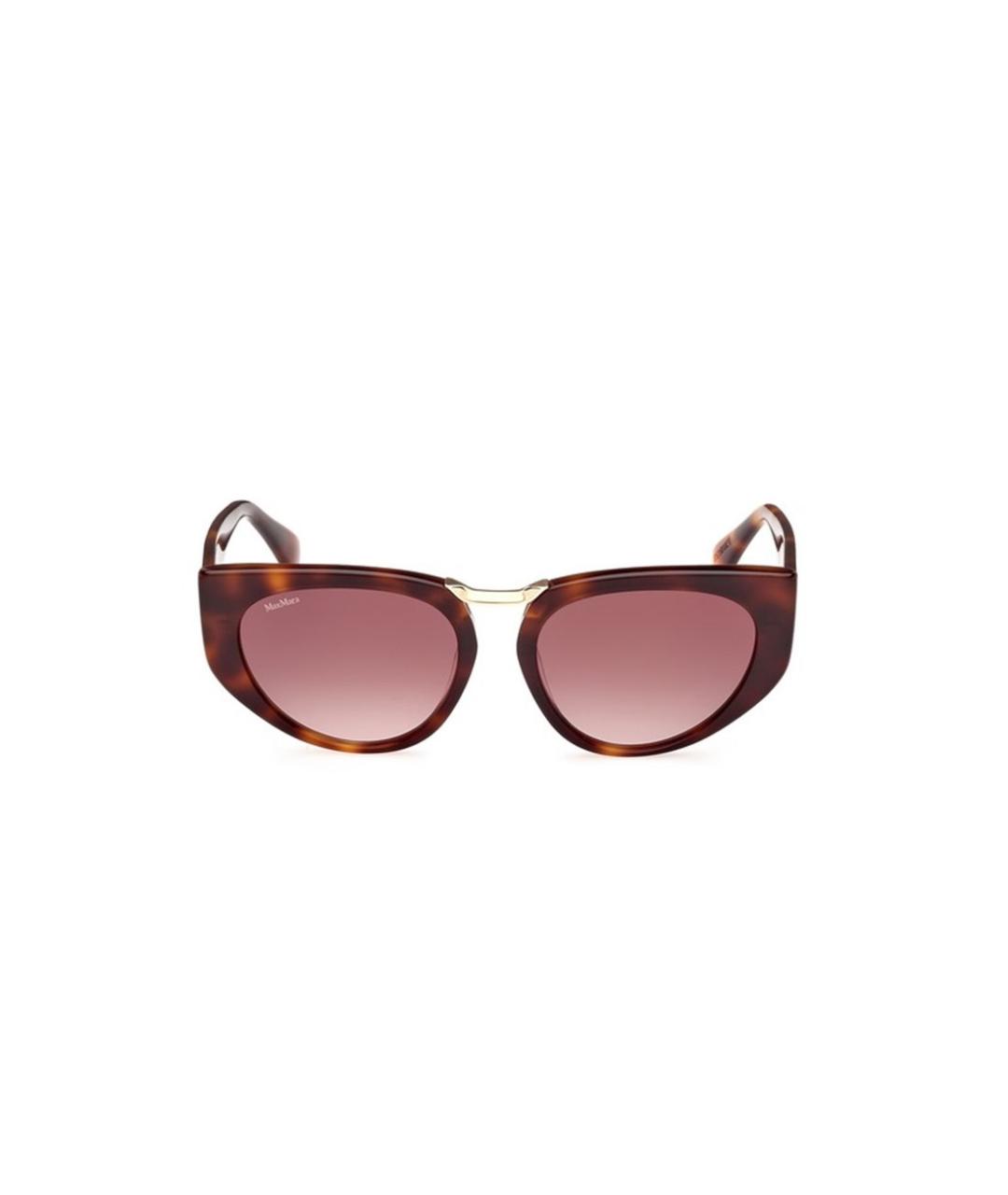MAX MARA Коричневые солнцезащитные очки, фото 3