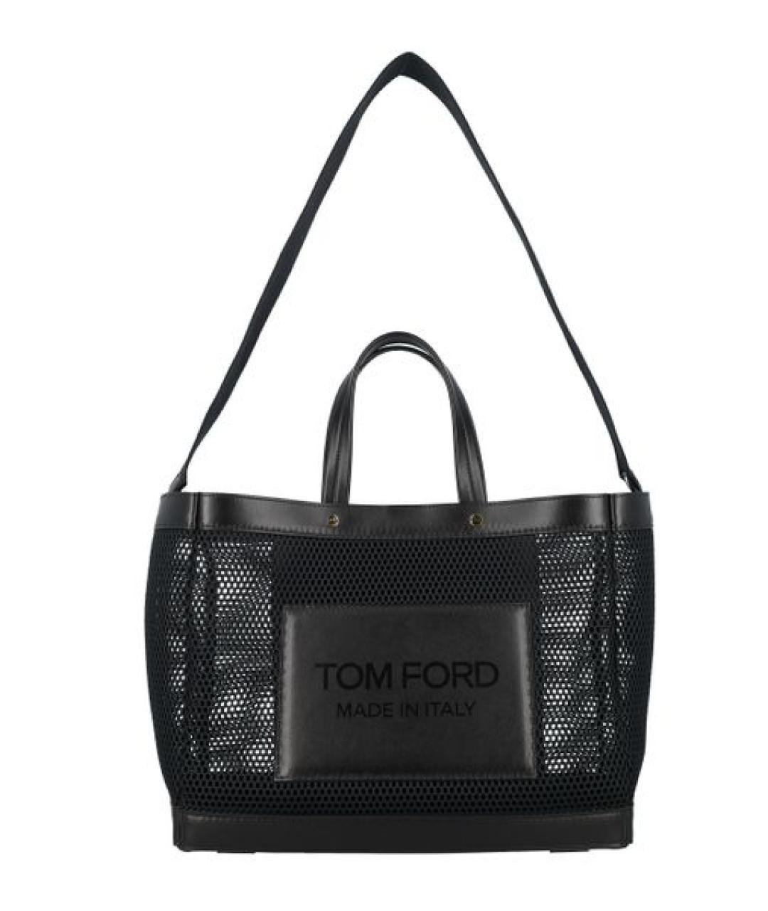 TOM FORD Черная сумка тоут, фото 1
