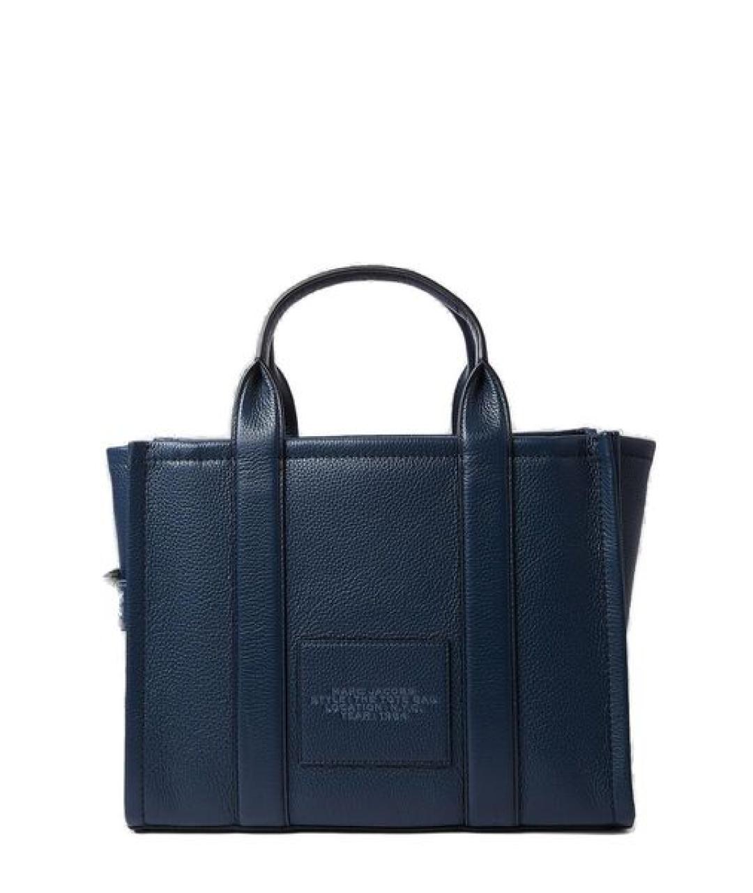 MARC JACOBS Синяя кожаная сумка тоут, фото 2