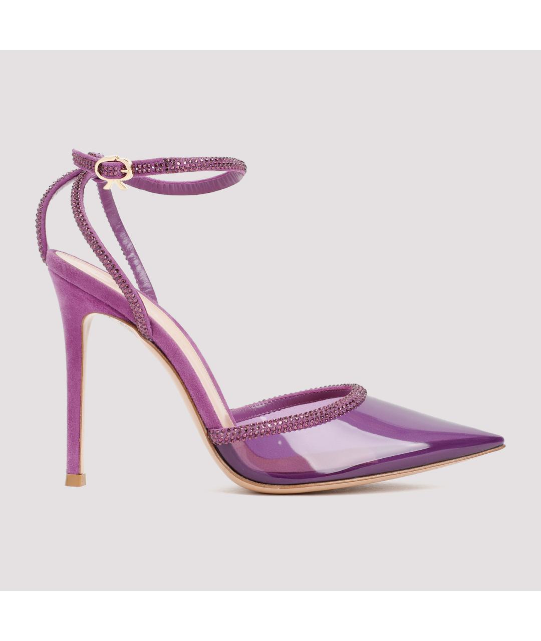 GIANVITO ROSSI Фиолетовые туфли, фото 2