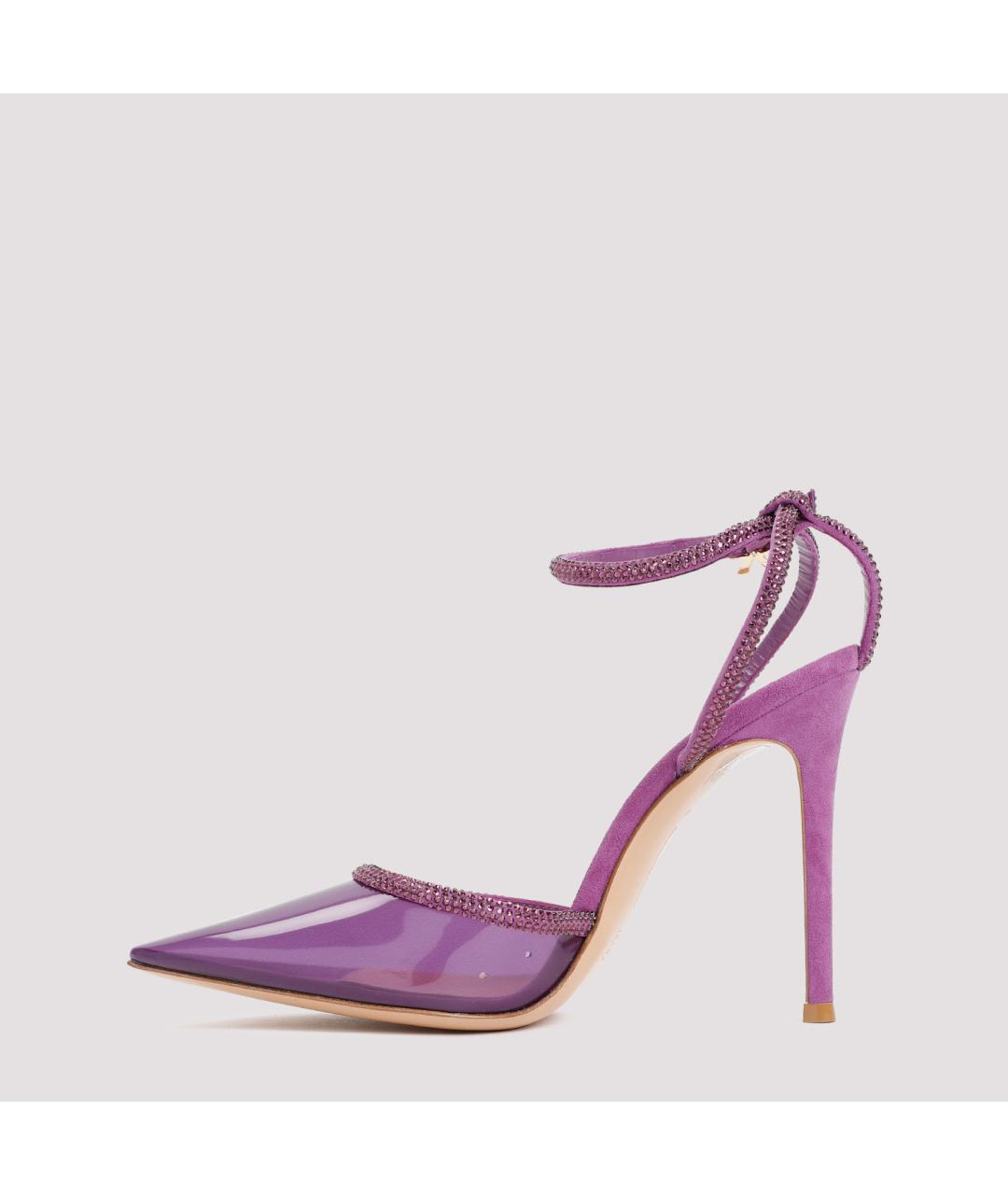 GIANVITO ROSSI Фиолетовые туфли, фото 3