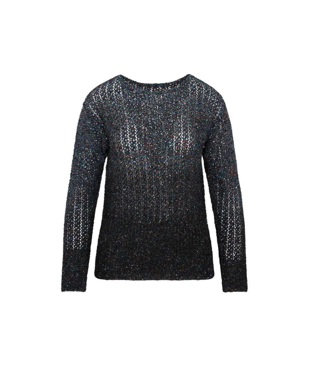 MAISON MARGIELA Темно-синий полиэстеровый джемпер / свитер, фото 1