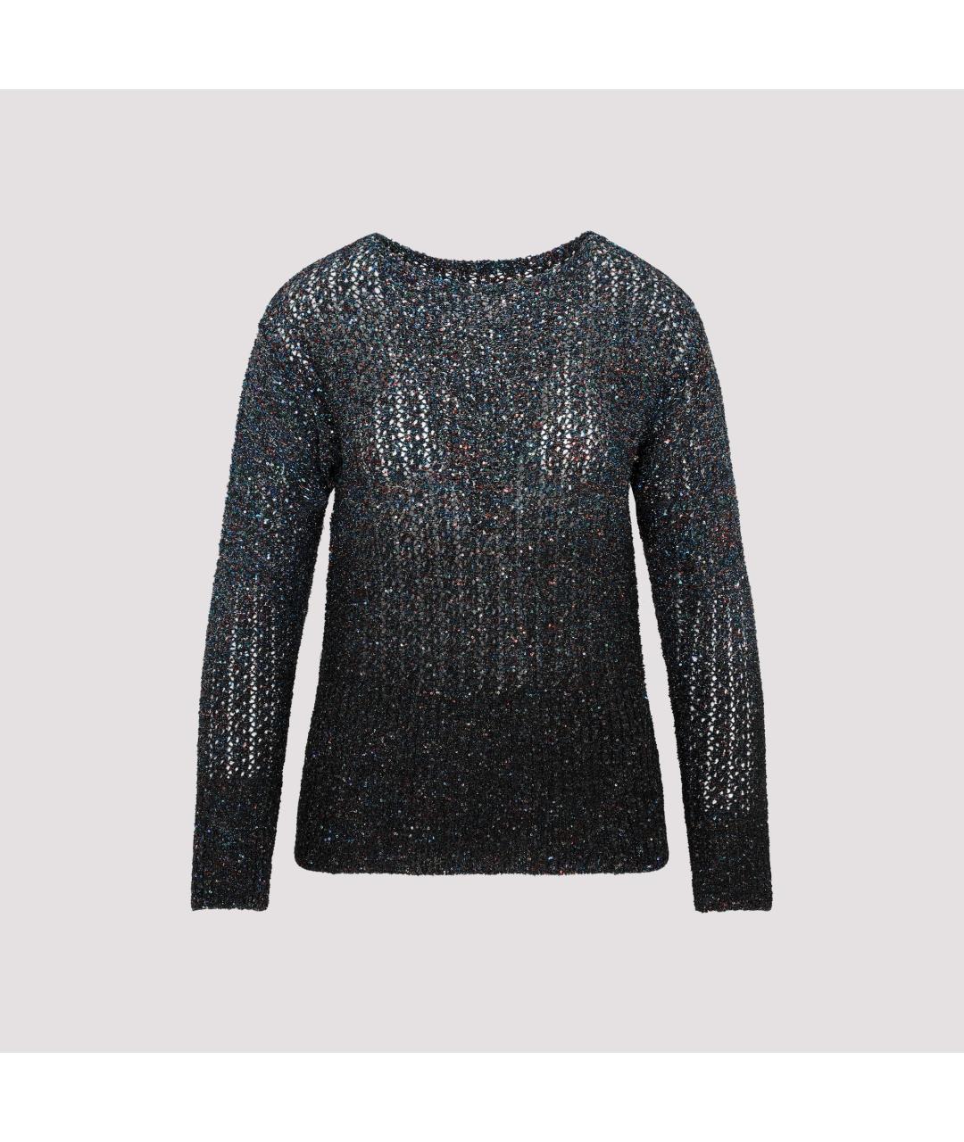 MAISON MARGIELA Темно-синий полиэстеровый джемпер / свитер, фото 2