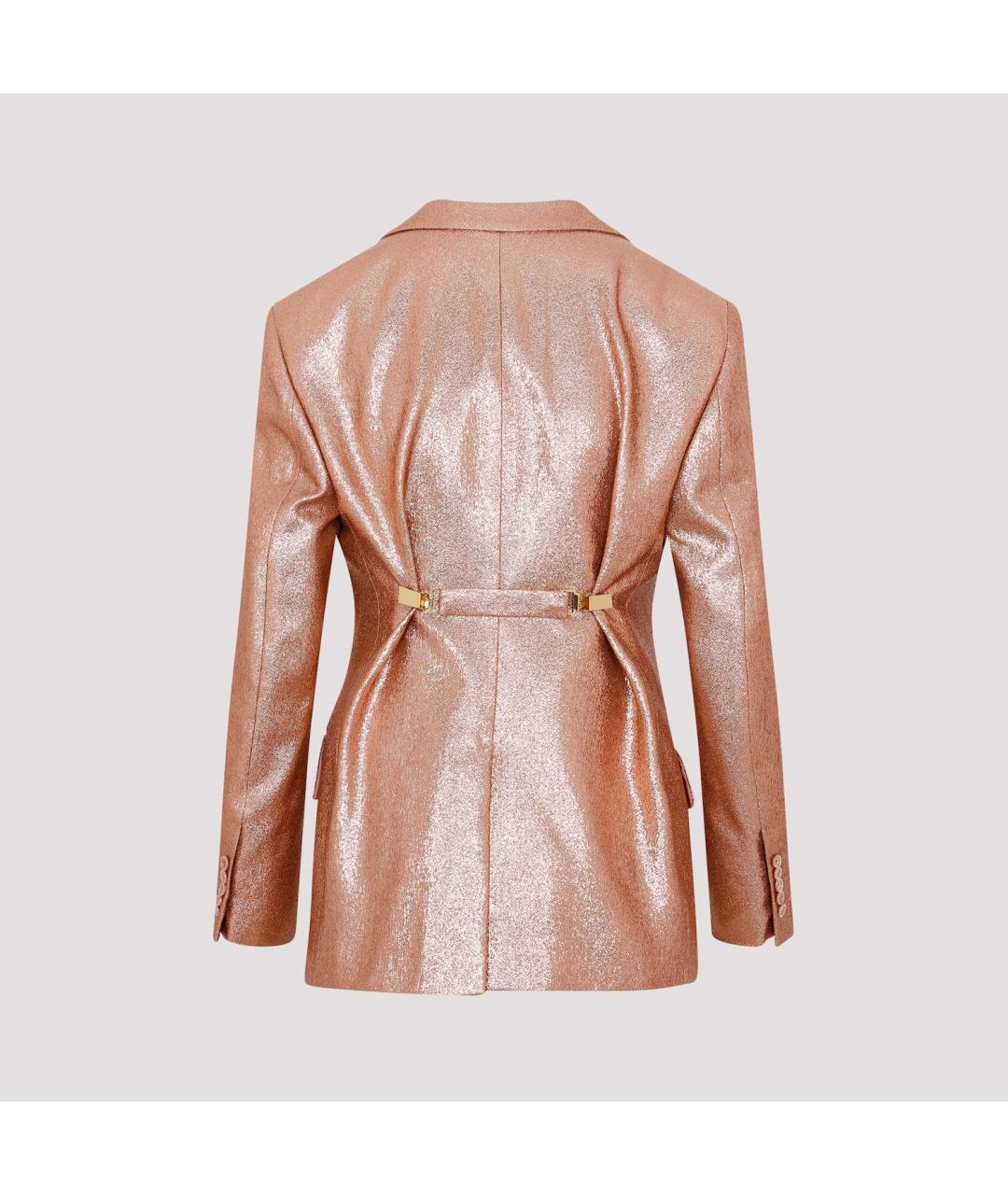 TOM FORD Розовый полиамидовый жакет/пиджак, фото 3
