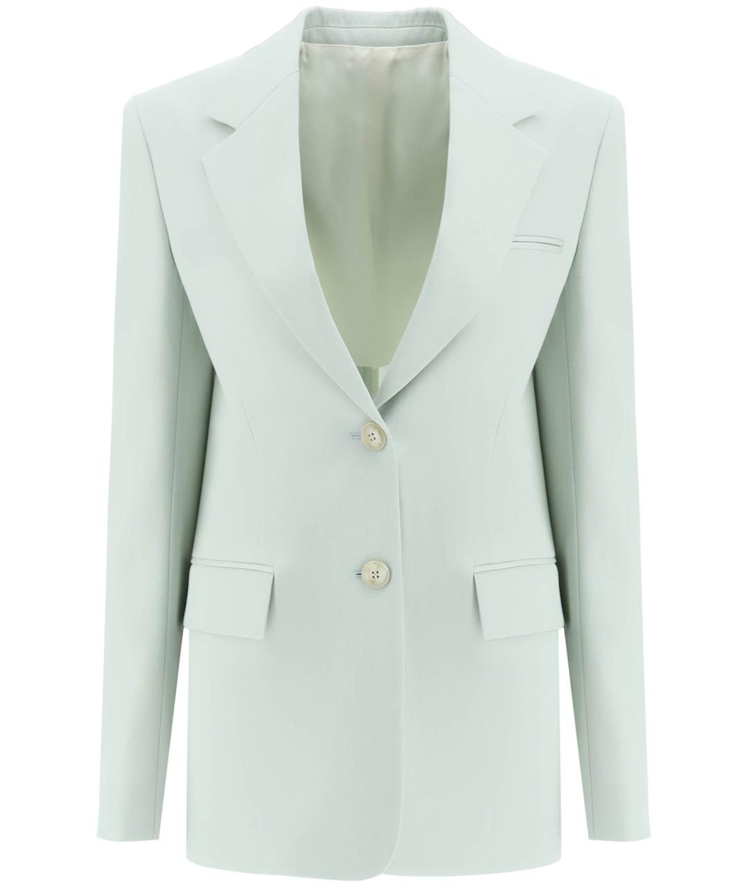 LANVIN Бирюзовая вискозная куртка, фото 1