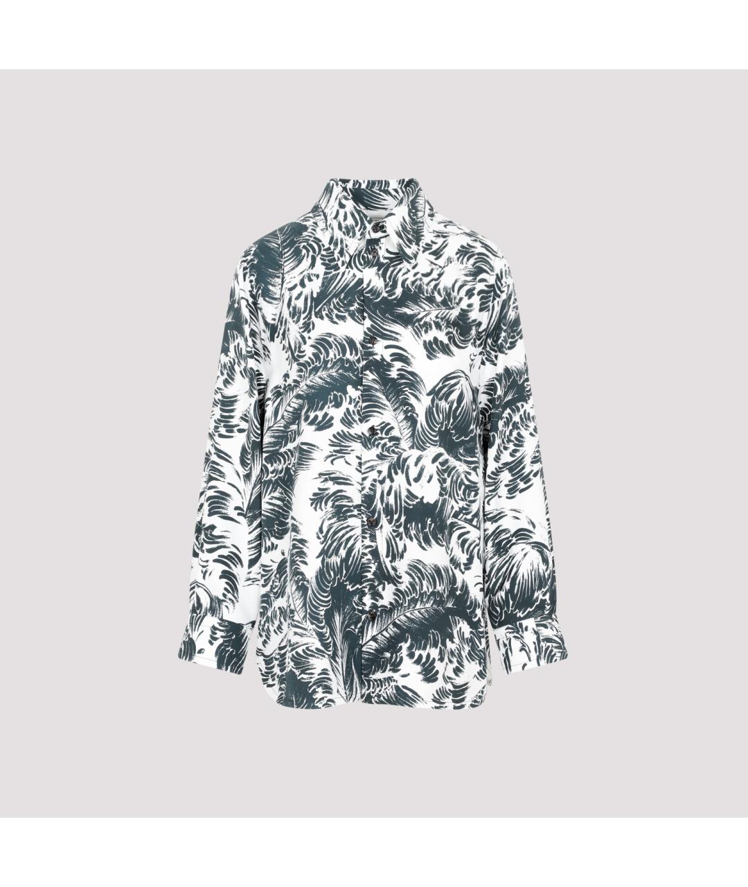 BOTTEGA VENETA Мульти шелковая рубашка, фото 2