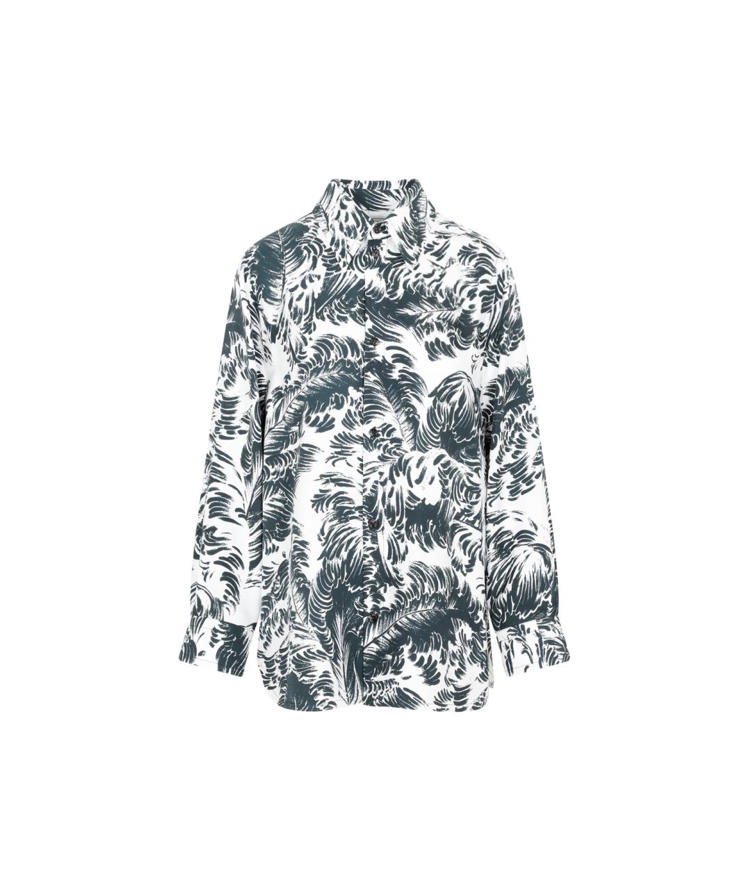 BOTTEGA VENETA Мульти шелковая рубашка, фото 1