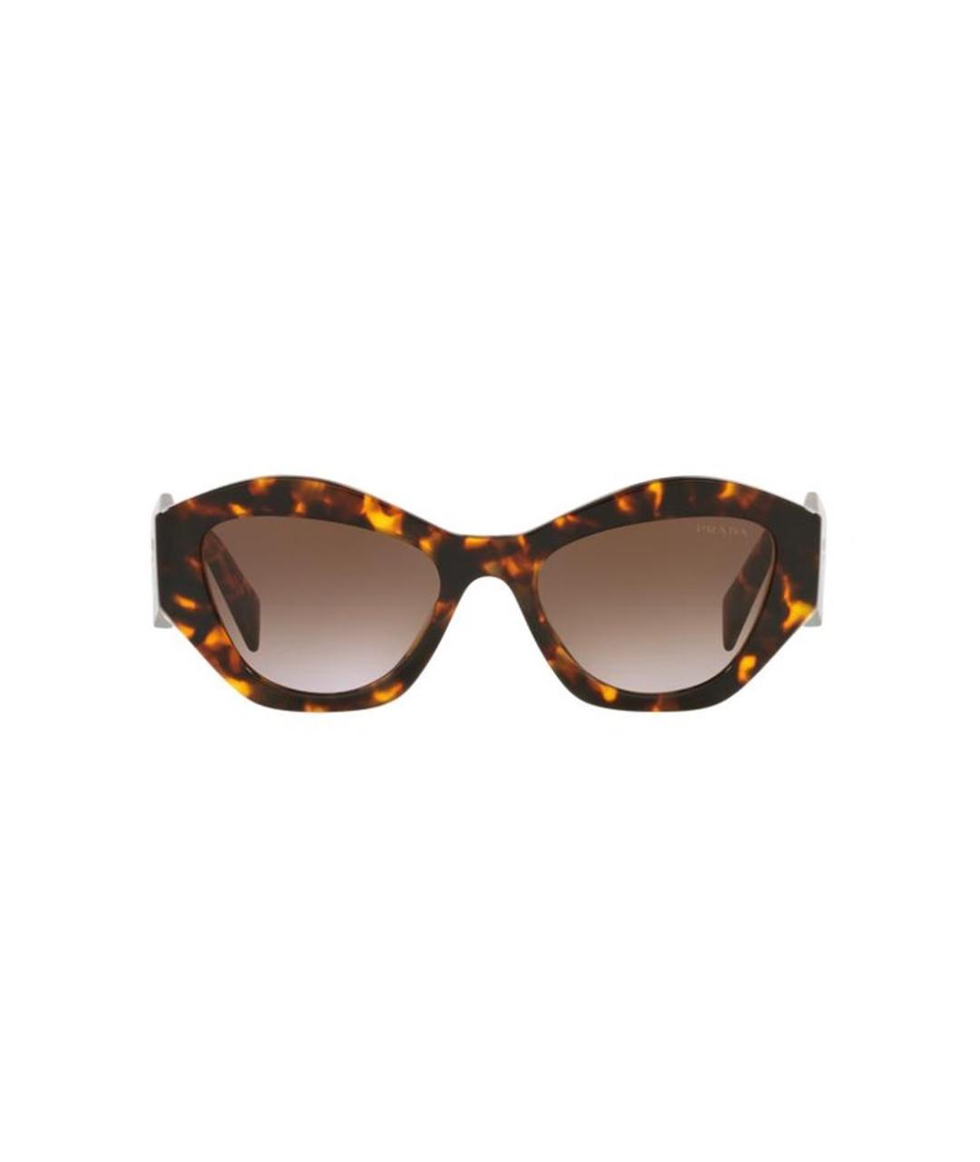 PRADA Коричневые солнцезащитные очки, фото 2