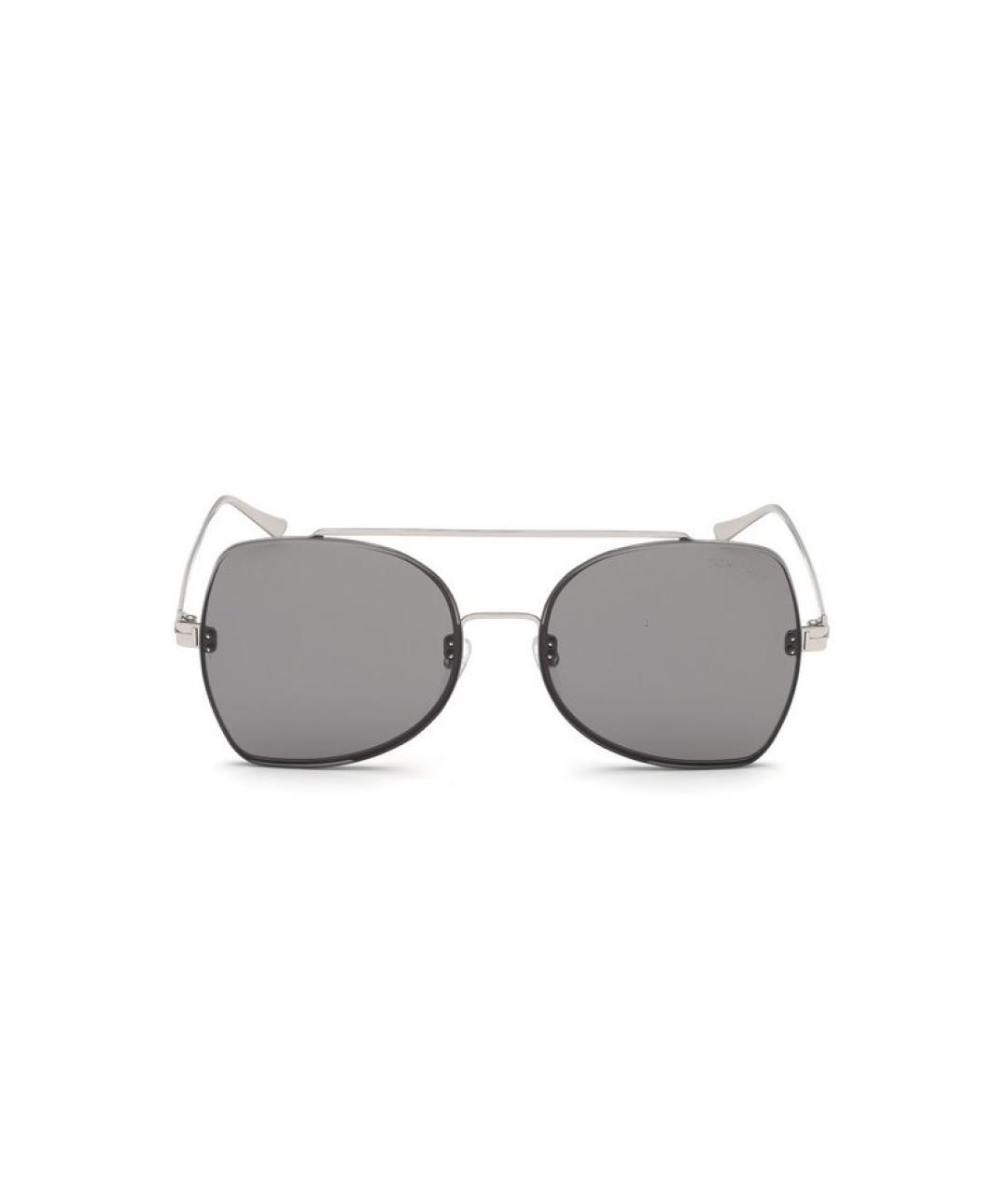TOM FORD Серебряные солнцезащитные очки, фото 3