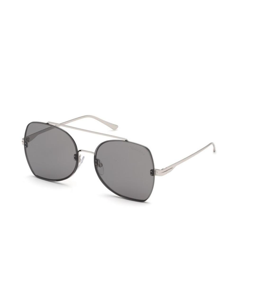 TOM FORD Серебряные солнцезащитные очки, фото 1