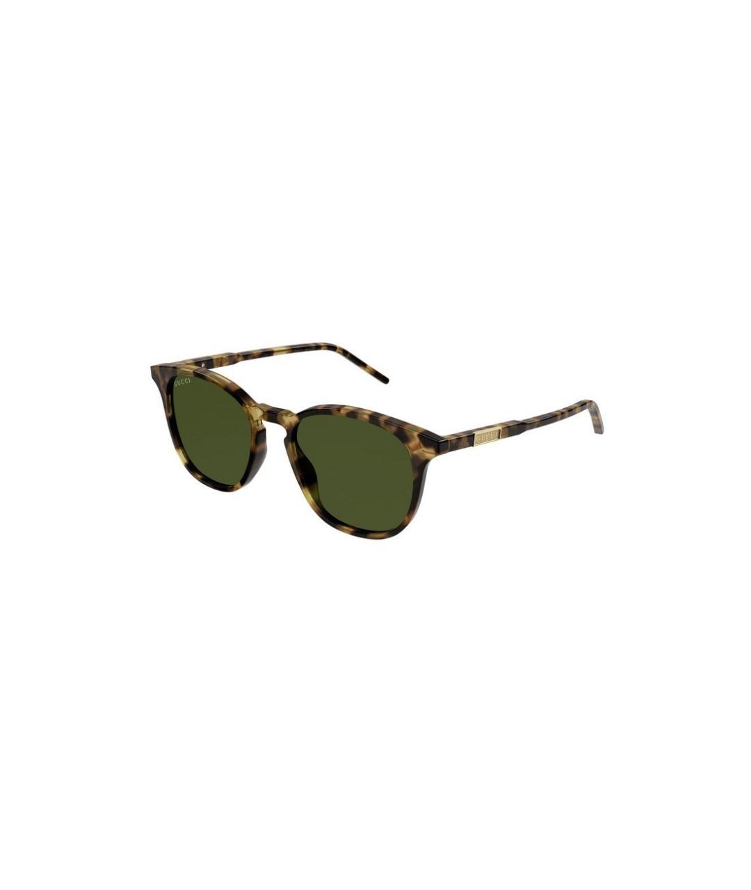 GUCCI Коричневые солнцезащитные очки, фото 1