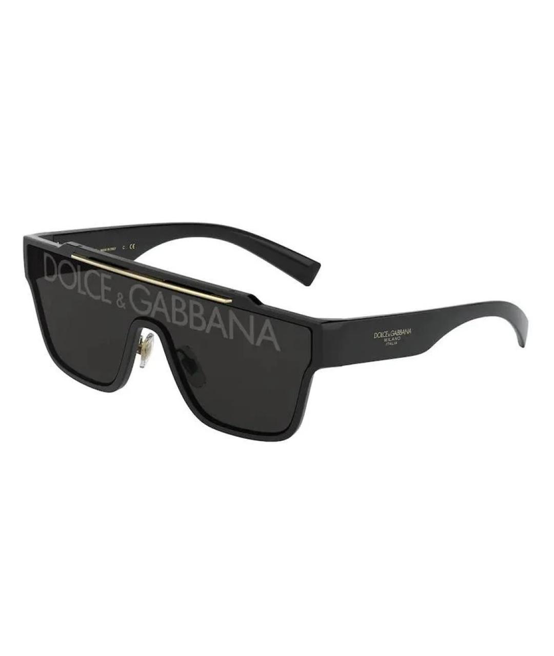 DOLCE&GABBANA Черные солнцезащитные очки, фото 1