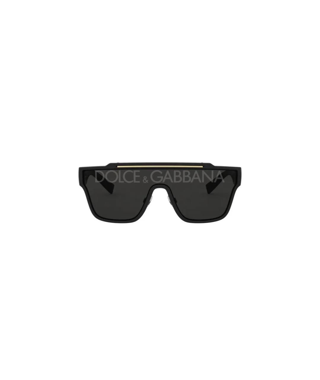 DOLCE&GABBANA Черные солнцезащитные очки, фото 2