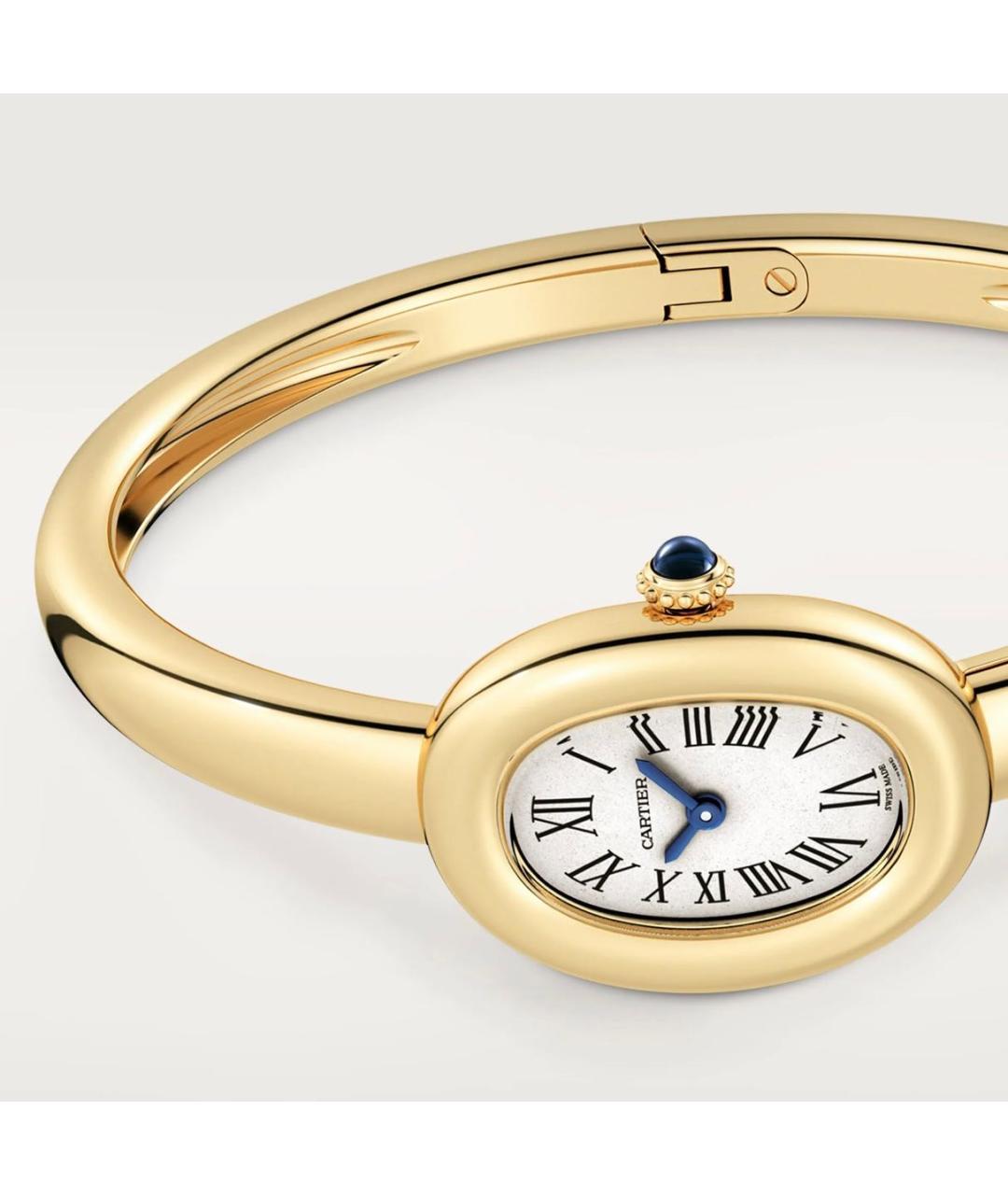 CARTIER Золотые часы из желтого золота, фото 4